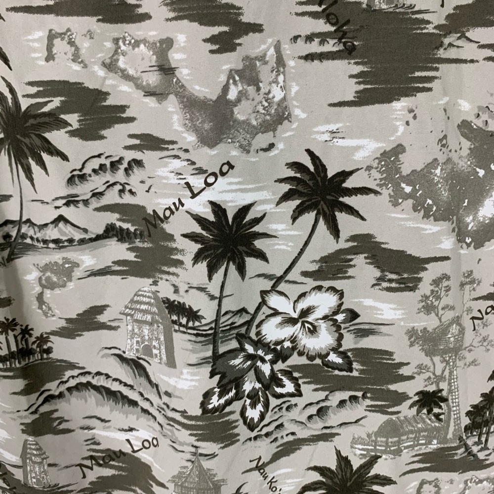 Trader Bay Hawaiian Short Sleeve Button Up Shirt L - image 6